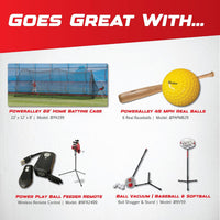 Sports Base Hit Adjustable Real Baseball Pitching Machine – 45 MPH Pitching Speed, Includes Automatic Ball Feeder | Perfect for Hitting and Fielding Training for All Skill Levels